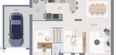 Programme terrain + maison à Traînel en Aube (10) de 120 m² à vendre au prix de 265000€ - 4
