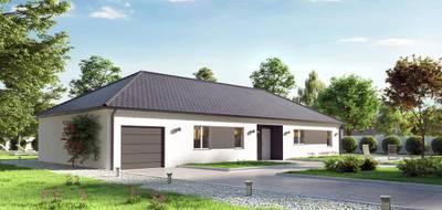 Programme terrain + maison à Saint-Aubin en Jura (39) de 95 m² à vendre au prix de 244755€ - 4