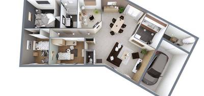 Programme terrain + maison à Creysse en Dordogne (24) de 69 m² à vendre au prix de 185000€ - 3