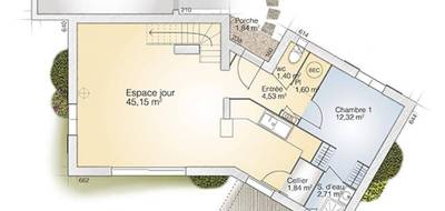 Programme terrain + maison à Roujan en Hérault (34) de 100 m² à vendre au prix de 332000€ - 4