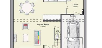Programme terrain + maison à Freneuse en Yvelines (78) de 109 m² à vendre au prix de 326000€ - 4