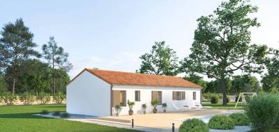 Programme terrain + maison à Montpon-Ménestérol en Dordogne (24) de 70 m² à vendre au prix de 167880€ - 2