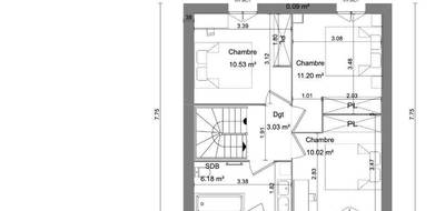 Programme terrain + maison à Polliat en Ain (01) de 85 m² à vendre au prix de 268500€ - 4