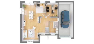 Programme terrain + maison à Sillé-le-Guillaume en Sarthe (72) de 99 m² à vendre au prix de 240609€ - 4