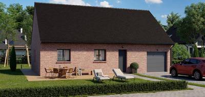 Programme terrain + maison à Villereau en Nord (59) de 85 m² à vendre au prix de 225600€ - 1