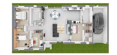 Programme terrain + maison à Ardentes en Indre (36) de 130 m² à vendre au prix de 222860€ - 2