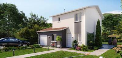 Programme terrain + maison à Crottet en Ain (01) de 91 m² à vendre au prix de 221215€ - 1