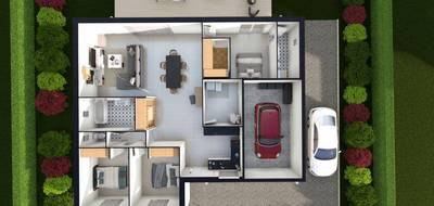 Programme terrain + maison à Saint-Germain-du-Puy en Cher (18) de 112 m² à vendre au prix de 219000€ - 4