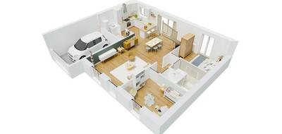 Programme terrain + maison à Chécy en Loiret (45) de 110 m² à vendre au prix de 223732€ - 4