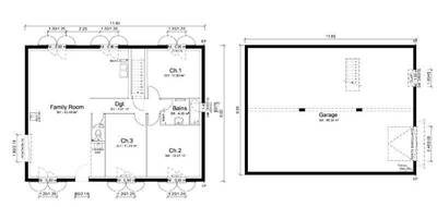 Programme terrain + maison à Moirans en Isère (38) de 88 m² à vendre au prix de 330000€ - 2