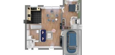 Programme terrain + maison à La Plaine-sur-Mer en Loire-Atlantique (44) de 80 m² à vendre au prix de 235374€ - 4