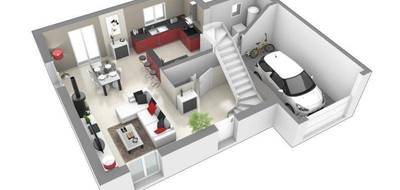 Programme terrain + maison à Montceaux en Ain (01) de 91 m² à vendre au prix de 274000€ - 4