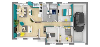 Programme terrain + maison à Bouhet en Charente-Maritime (17) de 80 m² à vendre au prix de 211447€ - 4