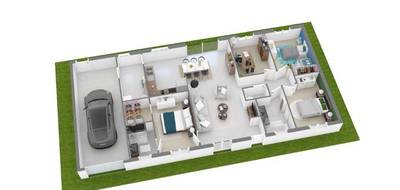 Programme terrain + maison à Ardentes en Indre (36) de 108 m² à vendre au prix de 199640€ - 4