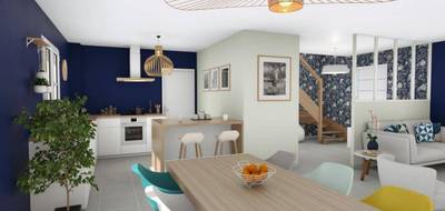 Programme terrain + maison à Guéreins en Ain (01) de 90 m² à vendre au prix de 282695€ - 2