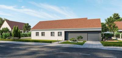 Programme terrain + maison à Campagne-lès-Hesdin en Pas-de-Calais (62) de 109 m² à vendre au prix de 205000€ - 1