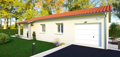 Programme terrain + maison à Chalamont en Ain (01) de 80 m² à vendre au prix de 275000€ - 1
