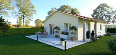 Programme terrain + maison à Chalamont en Ain (01) de 80 m² à vendre au prix de 275000€ - 2