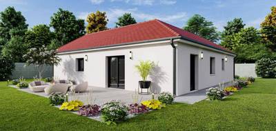 Programme terrain + maison à Montrevel-en-Bresse en Ain (01) de 90 m² à vendre au prix de 260295€ - 2