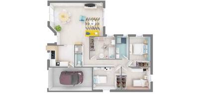 Programme terrain + maison à Paray-le-Monial en Saône-et-Loire (71) de 122 m² à vendre au prix de 262725€ - 4