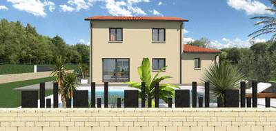 Programme terrain + maison à Rignieux-le-Franc en Ain (01) de 103 m² à vendre au prix de 374758€ - 2
