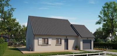 Programme terrain + maison à Bray-sur-Seine en Seine-et-Marne (77) de 71 m² à vendre au prix de 205000€ - 1
