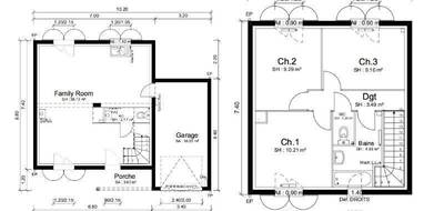Programme terrain + maison à Val-de-Virieu en Isère (38) de 80 m² à vendre au prix de 224000€ - 3
