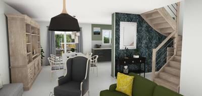 Programme terrain + maison à Diémoz en Isère (38) de 90 m² à vendre au prix de 333930€ - 2