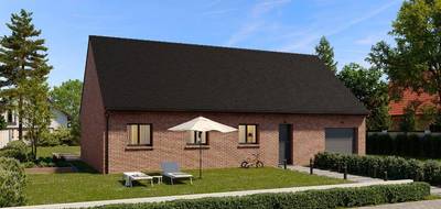 Programme terrain + maison à Tourmignies en Nord (59) de 101 m² à vendre au prix de 424000€ - 1