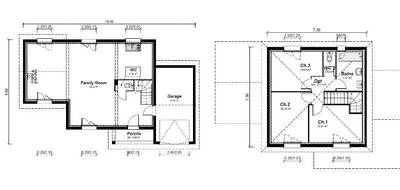 Programme terrain + maison à Saint-Didier-de-Formans en Ain (01) de 97 m² à vendre au prix de 325000€ - 2