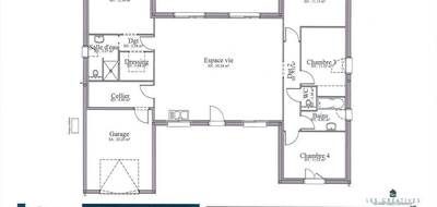 Programme terrain + maison à Gueugnon en Saône-et-Loire (71) de 110 m² à vendre au prix de 254345€ - 4