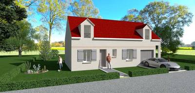Programme terrain + maison à Houdan en Yvelines (78) de 90 m² à vendre au prix de 396800€ - 1