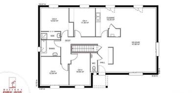 Programme terrain + maison à Saint-Junien en Haute-Vienne (87) de 88 m² à vendre au prix de 204528€ - 4