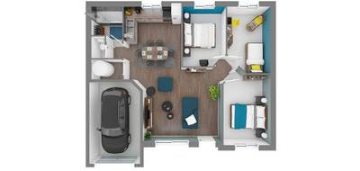 Programme terrain + maison à Équevillon en Jura (39) de 75 m² à vendre au prix de 161999€ - 4