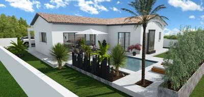 Programme terrain + maison à Pouzolles en Hérault (34) de 105 m² à vendre au prix de 362000€ - 2
