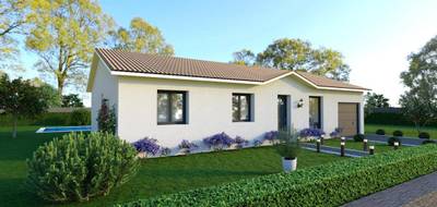 Programme terrain + maison à Les Abrets en Dauphiné en Isère (38) de 91 m² à vendre au prix de 275000€ - 2
