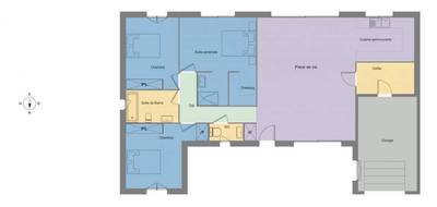 Programme terrain + maison à Bompas en Pyrénées-Orientales (66) de 120 m² à vendre au prix de 558000€ - 4