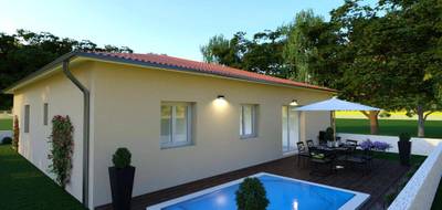 Programme terrain + maison à Taponas en Rhône (69) de 97 m² à vendre au prix de 273560€ - 2