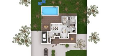 Programme terrain + maison à Saint-Nexans en Dordogne (24) de 108 m² à vendre au prix de 267000€ - 2