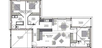 Programme terrain + maison à Cassaigne en Gers (32) de 122 m² à vendre au prix de 229900€ - 1