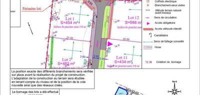 Terrain seul à Granzay-Gript en Deux-Sèvres (79) de 454 m² à vendre au prix de 44000€ - 2