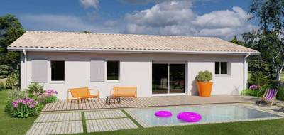 Programme terrain + maison à Daignac en Gironde (33) de 90 m² à vendre au prix de 247000€ - 2