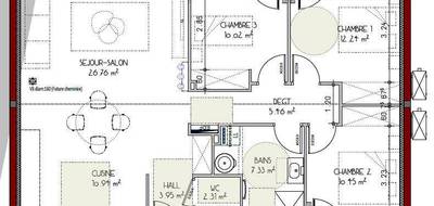 Programme terrain + maison à Condom en Gers (32) de 89 m² à vendre au prix de 167500€ - 2