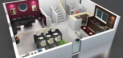Programme terrain + maison à Munwiller en Haut-Rhin (68) de 370 m² à vendre au prix de 278600€ - 2