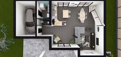 Programme terrain + maison à Pierrefitte-sur-Seine en Seine-Saint-Denis (93) de 611 m² à vendre au prix de 880033€ - 3