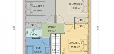 Programme terrain + maison à Cormeilles-en-Parisis en Val-d'Oise (95) de 253 m² à vendre au prix de 394800€ - 4