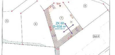 Terrain seul à Crécy-en-Ponthieu en Somme (80) de 838 m² à vendre au prix de 38900€ - 2