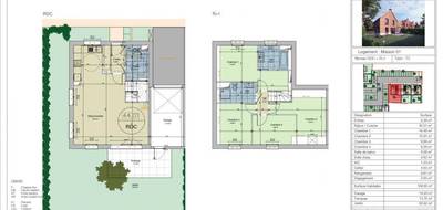 Programme terrain + maison à Orchies en Nord (59) de 106 m² à vendre au prix de 389000€ - 2