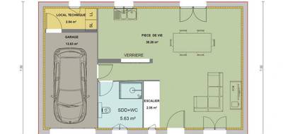 Programme terrain + maison à Étrépagny en Eure (27) de 110 m² à vendre au prix de 301000€ - 3