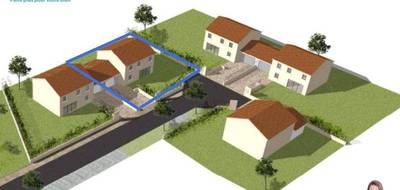 Terrain seul à Mions en Rhône (69) de 385 m² à vendre au prix de 218000€ - 1